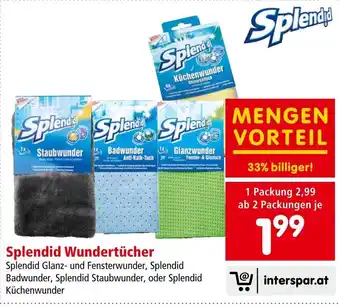 Interspar Splendid Wundertücher Angebot