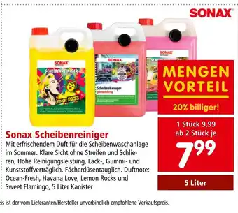 Interspar SONAX SCHEIBENREINIGER Angebot