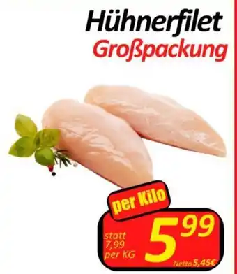 Wurstico Hühnerfilet Großpackung Angebot