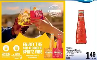 Metro Crodino Rosso oder Biondo Angebot