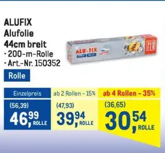 Metro ALUFIX Alufolie 44cm breit Angebot