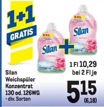 Metro Silan Weichspüler Konzentrat Angebot