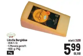 Metro Ländle Bergkäse Angebot