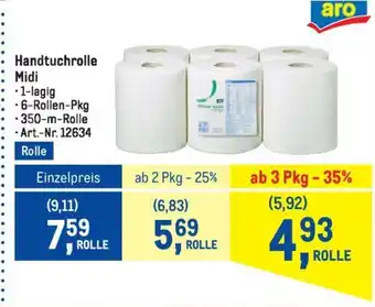 Metro Handtuchrolle Midi Angebot