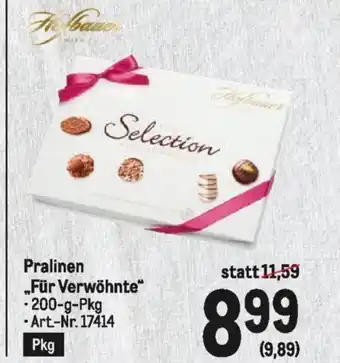 Metro Pralinen Angebot