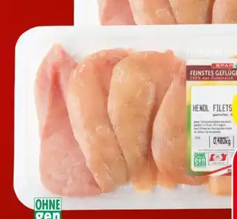 Spar Feinstes Geflügel Hendl-Filetschnitzel Angebot