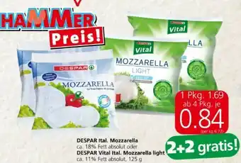 Spar Mozzarella Angebot