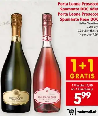 Interspar Prosecco Spumante Angebot