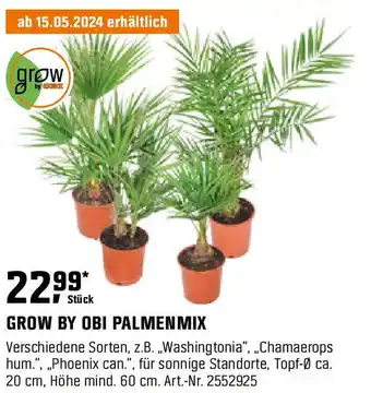 OBI GROW BY OBI PALMEN MIX Angebot