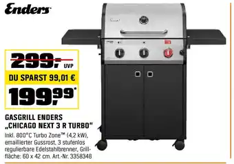 OBI GASGRILL ENDERS ,,CHICAGO NEXT 3 R TURBO Angebot