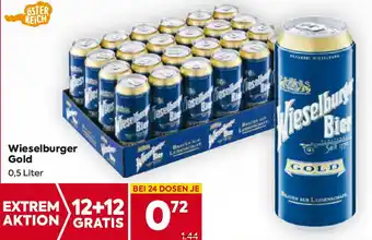 Billa Wieselburger Gold 0,5 Liter Angebot