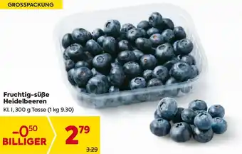 Billa Fruchtig-süße Heidelbeeren 300g Angebot