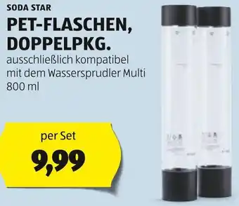 Hofer SODA STAR PET-FLASCHEN, DOPPELPKG. 800ml Angebot