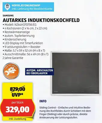 Hofer SAMSUNG AUTARKES INDUKTIONSKOCHFELD Angebot
