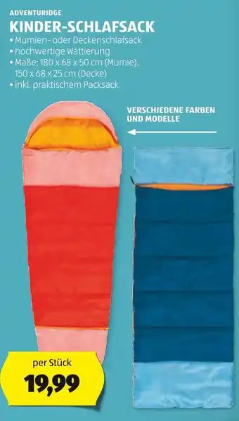 Hofer KINDER-SCHLAFSACK Angebot