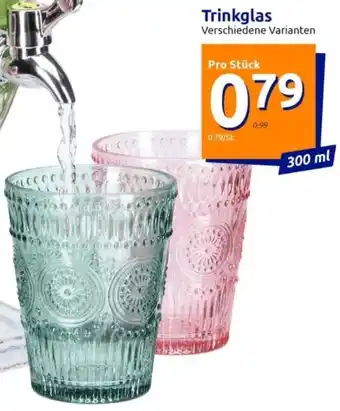 Action Trinkglas Angebot