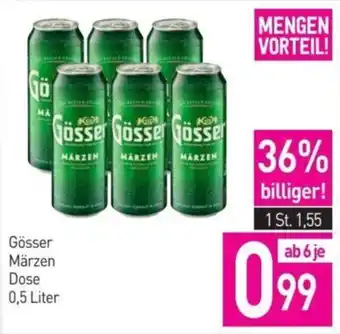 Sutterlüty Gösser Märzen Dose 0,5 Liter Angebot