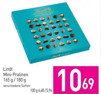 Sutterlüty Lindt Mini-Pralinen 165 g/180 g Angebot