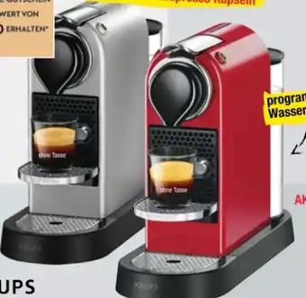 Maximarkt Nespresso Citiz Angebot