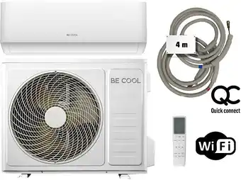 Media Markt Be Cool Premium Quick Connect Split-Klimaanlage mit Heizfunktion (A++, 105 m³, 12000 BTU/h) Angebot