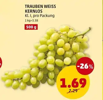 PENNY TRAUBEN WEISS KERNLOS Angebot