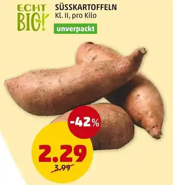 PENNY SÜSSKARTOFFELN Angebot