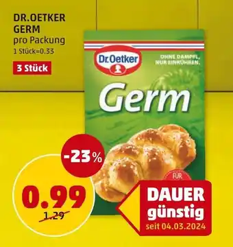 PENNY DR. OETKER GERM Angebot