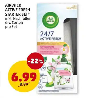 PENNY AIRWICK ACTIVE FRESH STARTER SET Angebot