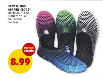 PENNY DAMEN- UND HERREN-CLOGS Angebot