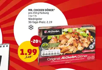 PENNY MR. CHICKEN DÖNER 250 g Angebot