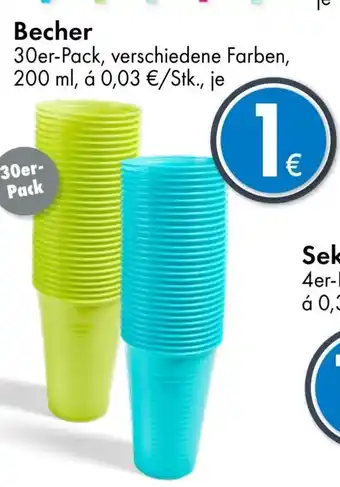 TEDi Becher Angebot