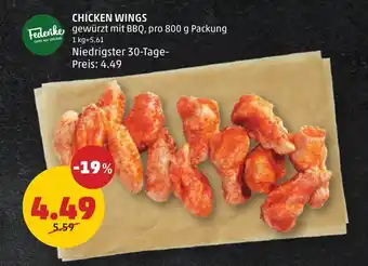PENNY CHICKEN WINGS 800g Angebot