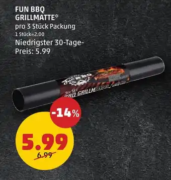 PENNY FUN BBQ GRILLMATTE Angebot