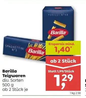 ADEG Barilla Teigwaren 500g Angebot