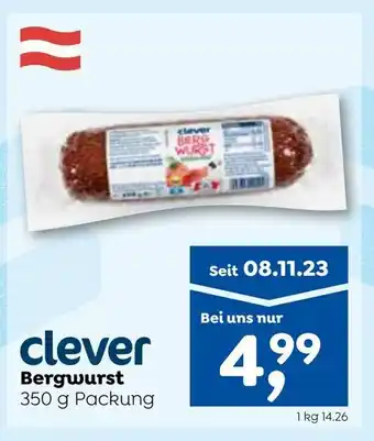 ADEG Bergwurst 350 g Angebot