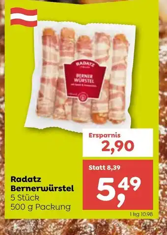 ADEG Radatz Bernerwürstel 500g Angebot