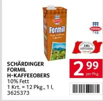 Transgourmet SCHÄRDINGER FORMIL H-KAFFEEOBERS Angebot