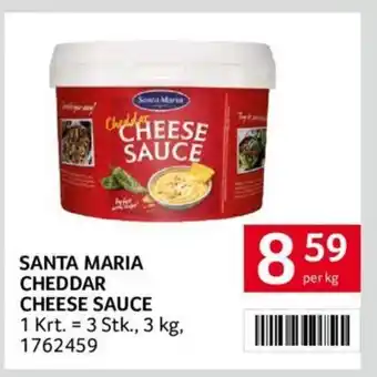 Transgourmet SANTA MARIA CHEDDAR CHEESE SAUCE Angebot