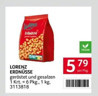 Transgourmet LORENZ ERDNÜSSE Angebot