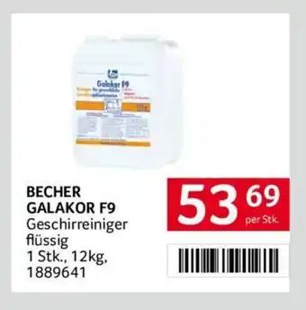 Transgourmet BECHER GALAKOR F9 Angebot