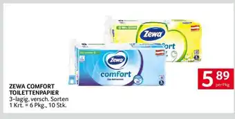 Transgourmet ZEWA COMFORT TOILETTENPAPIER Angebot