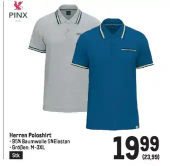 Metro Herren Poloshirt Angebot