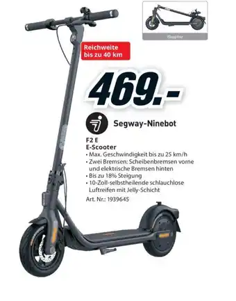 Media Markt F2 E E-Scooter Angebot