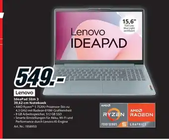 Media Markt 39,62 cm Notebook Angebot