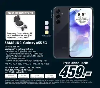 Media Markt Galaxy A55 5G Vertragsfreies Smartphone Angebot