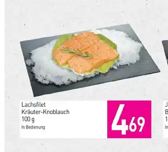 Sutterlüty Lachsfilet Kräuter-Knoblauch 100g Angebot