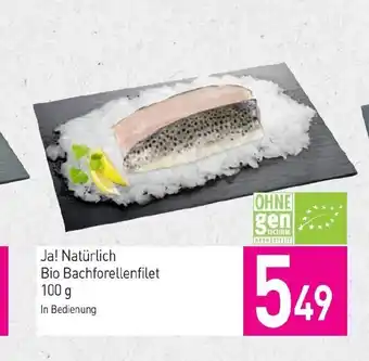 Sutterlüty Ja! Natürlich Bio Bachforellenfilet 100g Angebot