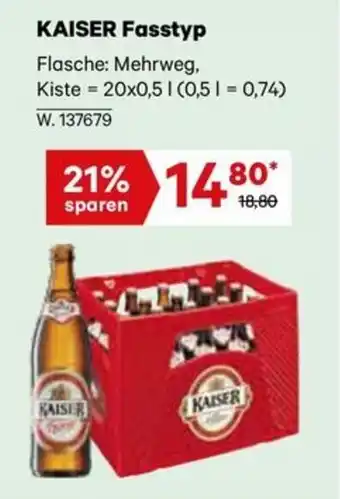 Lagerhaus KAISER Fasstyp Angebot