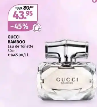 Müller GUCCI BAMBOO Angebot