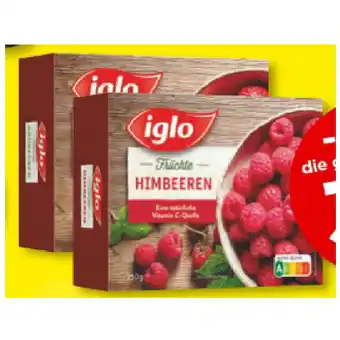 Unimarkt iglo Erdbeeren oder Himbeeren Unimarkt 250 Gramm 1 Packung Angebot